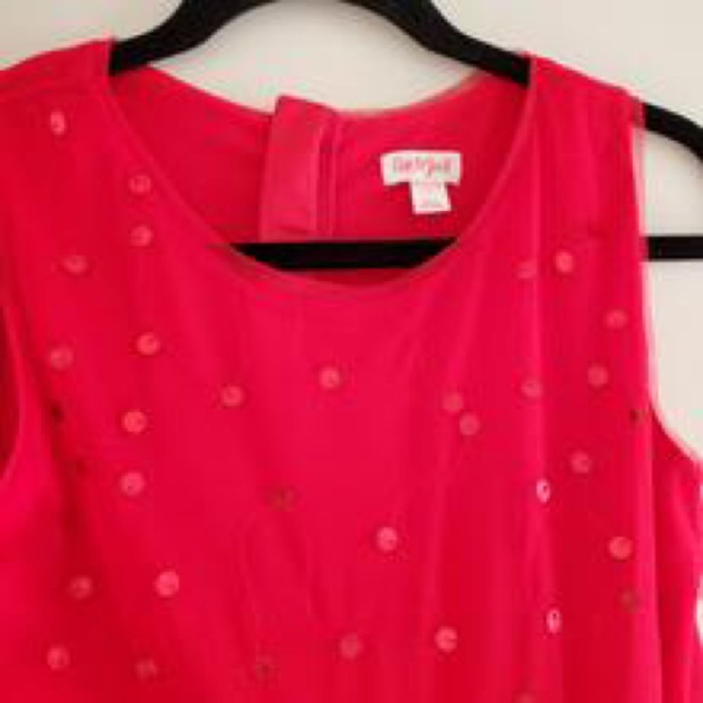 Cat & Jack Red Sequin Dress